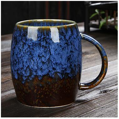 460ml Kiln Change Color Glazed Ceramic Drinkware