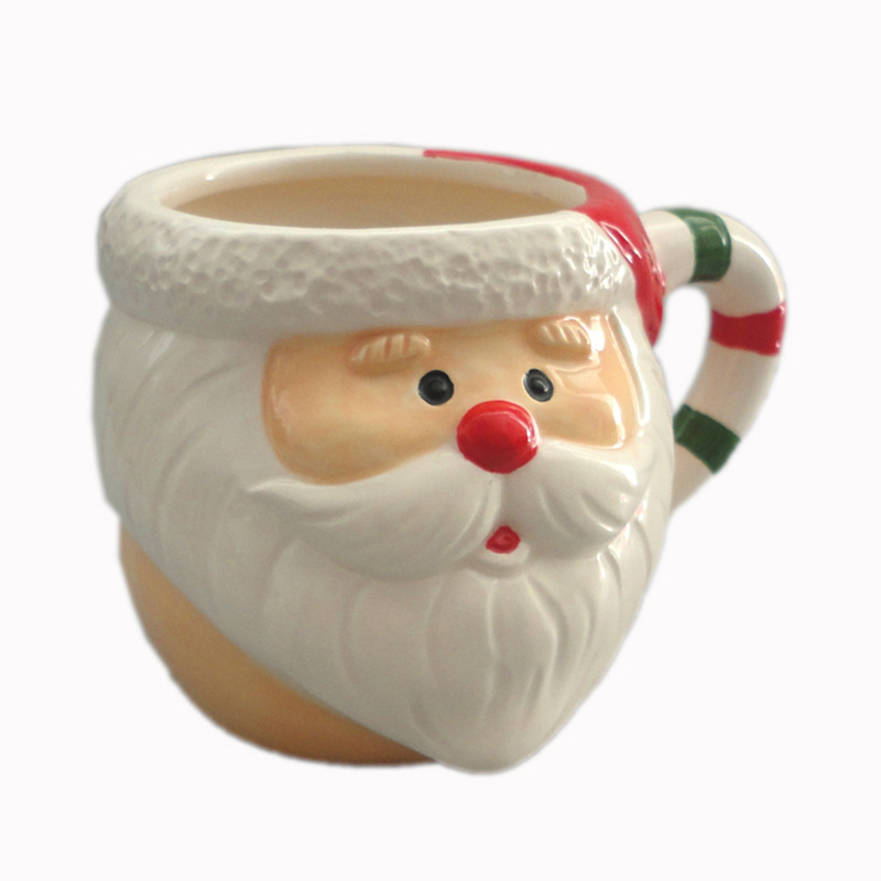 Eco Friendly Santa Claus 130ml Ceramic Cup