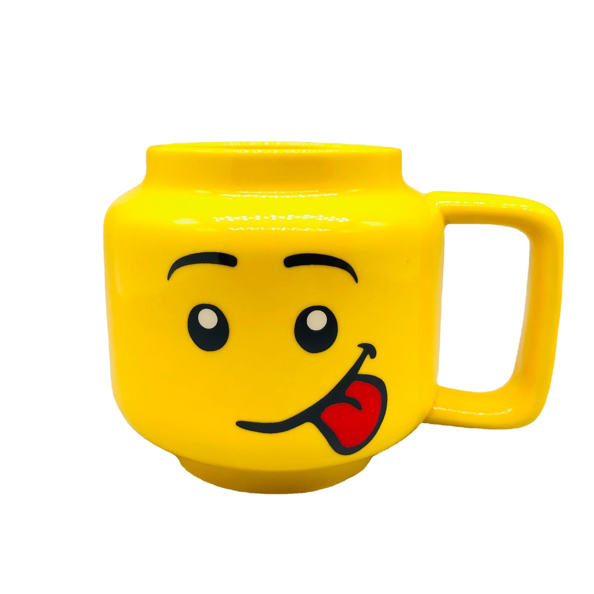 250ml Smiling Face Design Ceramic Drinking Mug